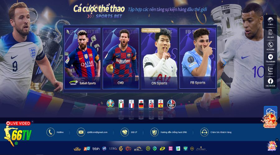 Cá cược thể thao tại Qh 88 ngày càng được game thủ ưa chuộng