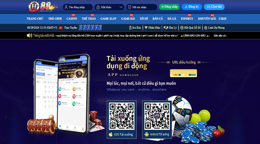 Tải app QH88 giúp anh em tận hưởng sự tiện lợi trải nghiệm di động ở bất cứ đâu